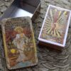🌟🎴 Tarot Art Nouveau con Bordes Dorados – Edición en Caja Metálica 🎴🌟
