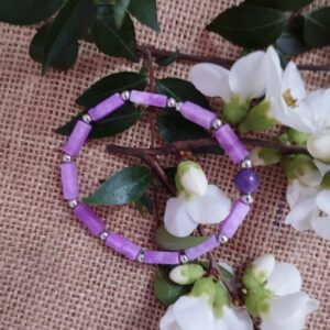 🔮 Pulsera de Amatista – Sanación, Sabiduría y Energía Divina 🔮