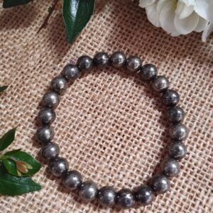 ✨ Pulsera de Pirita Pulida – Energía y Éxito ✨