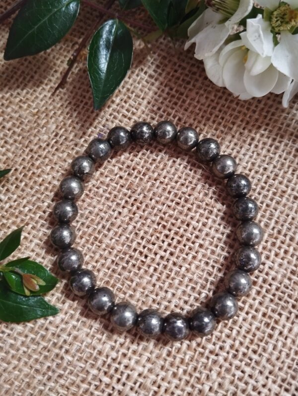 ✨ Pulsera de Pirita Pulida – Energía y Éxito ✨