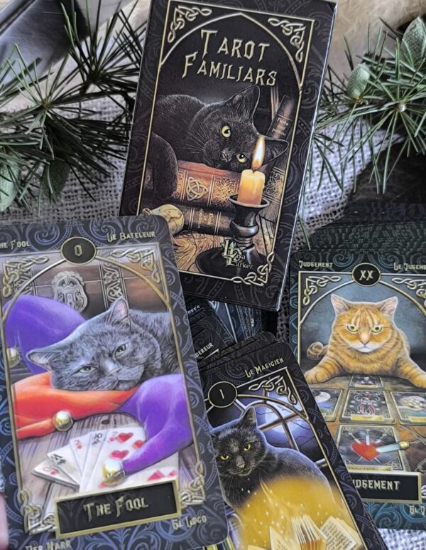 Tarot Familiars – 78 Cartas de Magia, Animales Guía y Conexión Espiritual