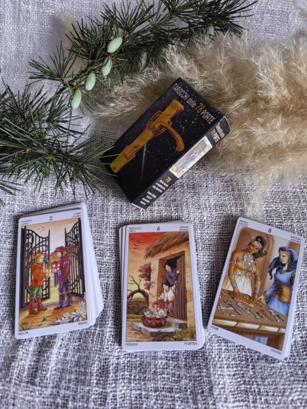 Tarot de las 78 Puertas – Baraja Mística de 78 Cartas Pocket