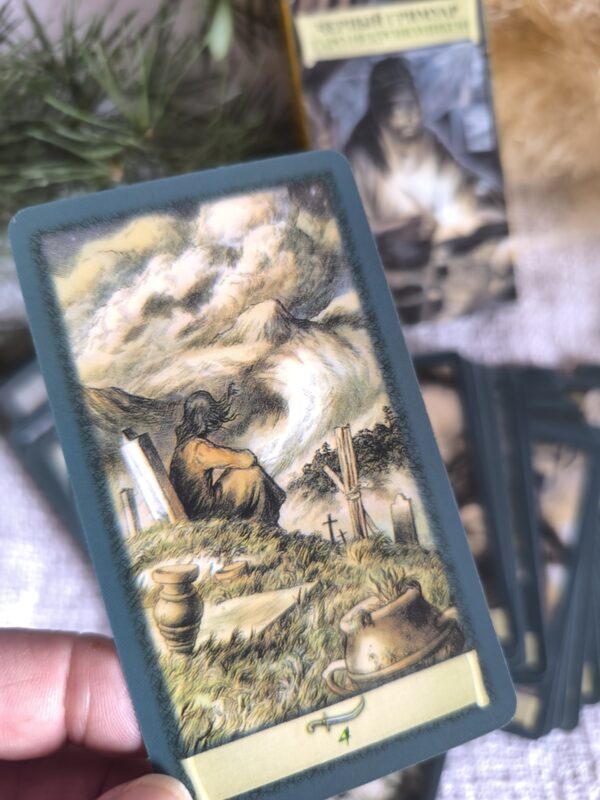 Tarot Grimorio Negro Necronomicon – 78 Cartas de Misterio y Oscuridad