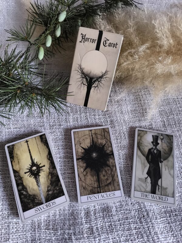 Tarot Horror – 78 Cartas de Misterio y Energía Oscura