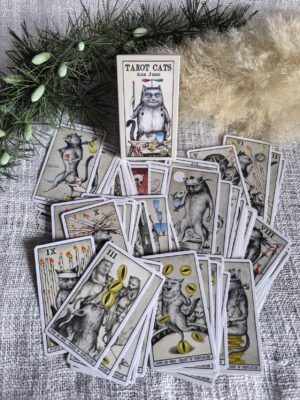 Tarot de Ana Juan – 78 Cartas de Gatos de Fantasía e Intuición