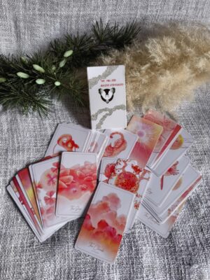 Oráculo The Owl and Magpie Lenormand – 36 Cartas Ilustradas en Tinta Naranja