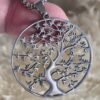 Collar Árbol de la Vida en Acero Inoxidable – Amuleto Espiritual y Protector