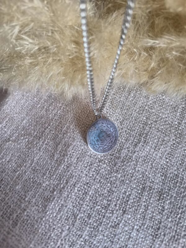 Collar Heptagrama de los Siete Arcángeles – Amuleto de Luz y Protección Divina