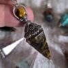 Péndulo de Orgonita de Mineral y Cobre – Energía Equilibrante y Conexión Espiritual