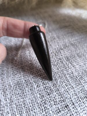 Péndulo Cónico de Madera – Ligero, Neutro y Preciso para Radiestesia