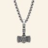 Colgante Mjolnir de Thor con Nudo Celta Colgante Mjolnir de Thor con nudo celta en acero inoxidable 316L
