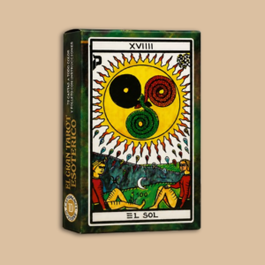 El Gran Tarot Esotérico 78 Cartas 10 x 6 cm – Baraja con Símbolos Astrológicos y Hebreos