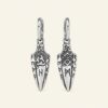Pendientes Futhark Vikingos de Acero