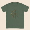 Camiseta Dingir Military Green. Camiseta Dingir con símbolo sumerio