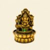 Fuente de agua Ganesha con luz LED