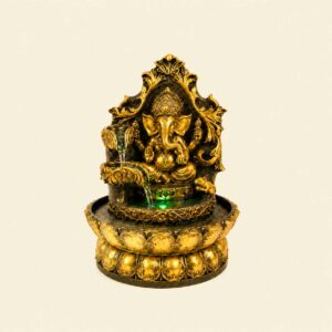Fuente de agua Ganesha con luz LED Fuente de agua Ganesha con luz LED