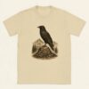 camiseta cuervo natural Camiseta Vikinga Raven Cuervo Nórdico